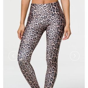 Onzie High Rise Legging - Leopard (Size) L